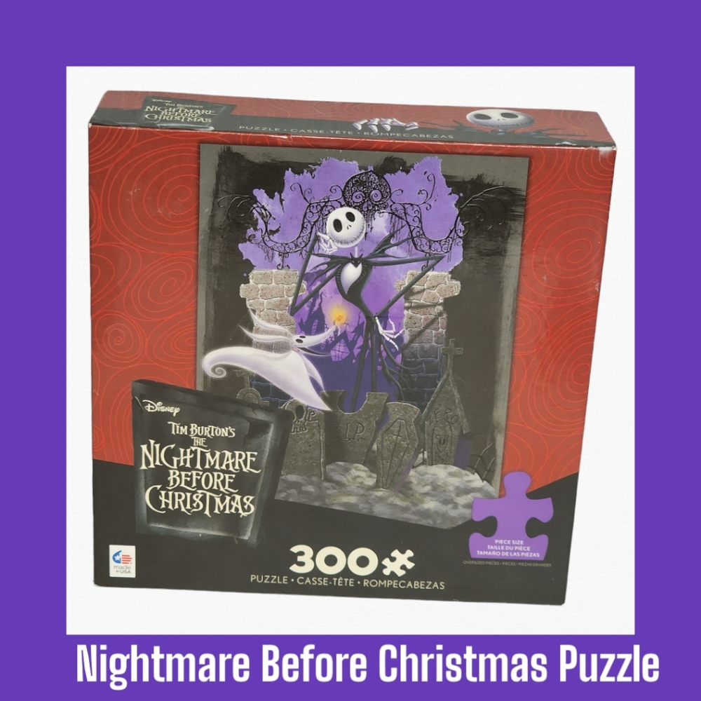 Nightmare Before Christmas Puzzle  (300p)